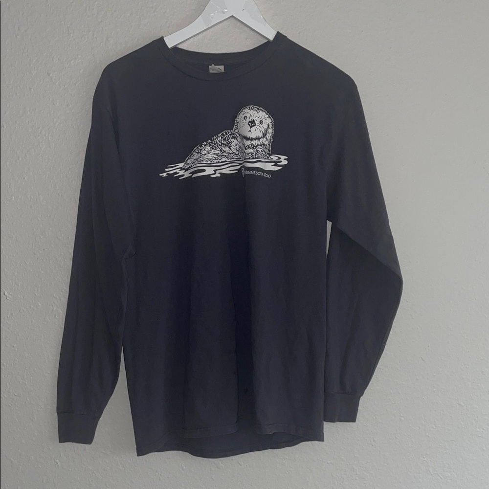 Fruit of the Loom Gray Cotton Shirt